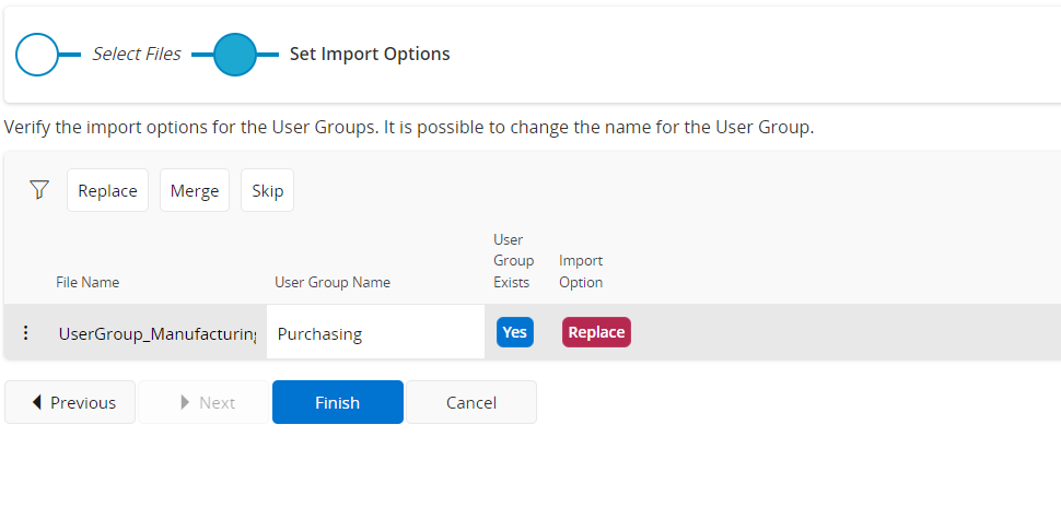 ImportUserGroupReplace