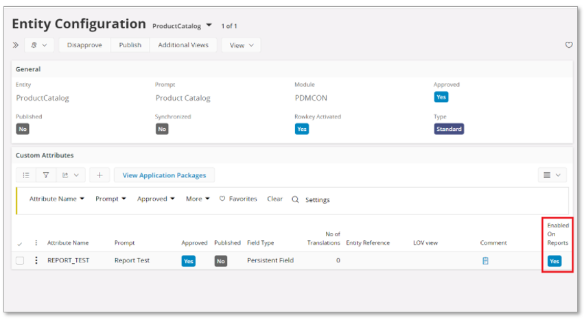 Enable Custom Fields In Reports